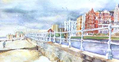 Normanhurst watercolour The Normanhurst - Caring for the elderly since 1968